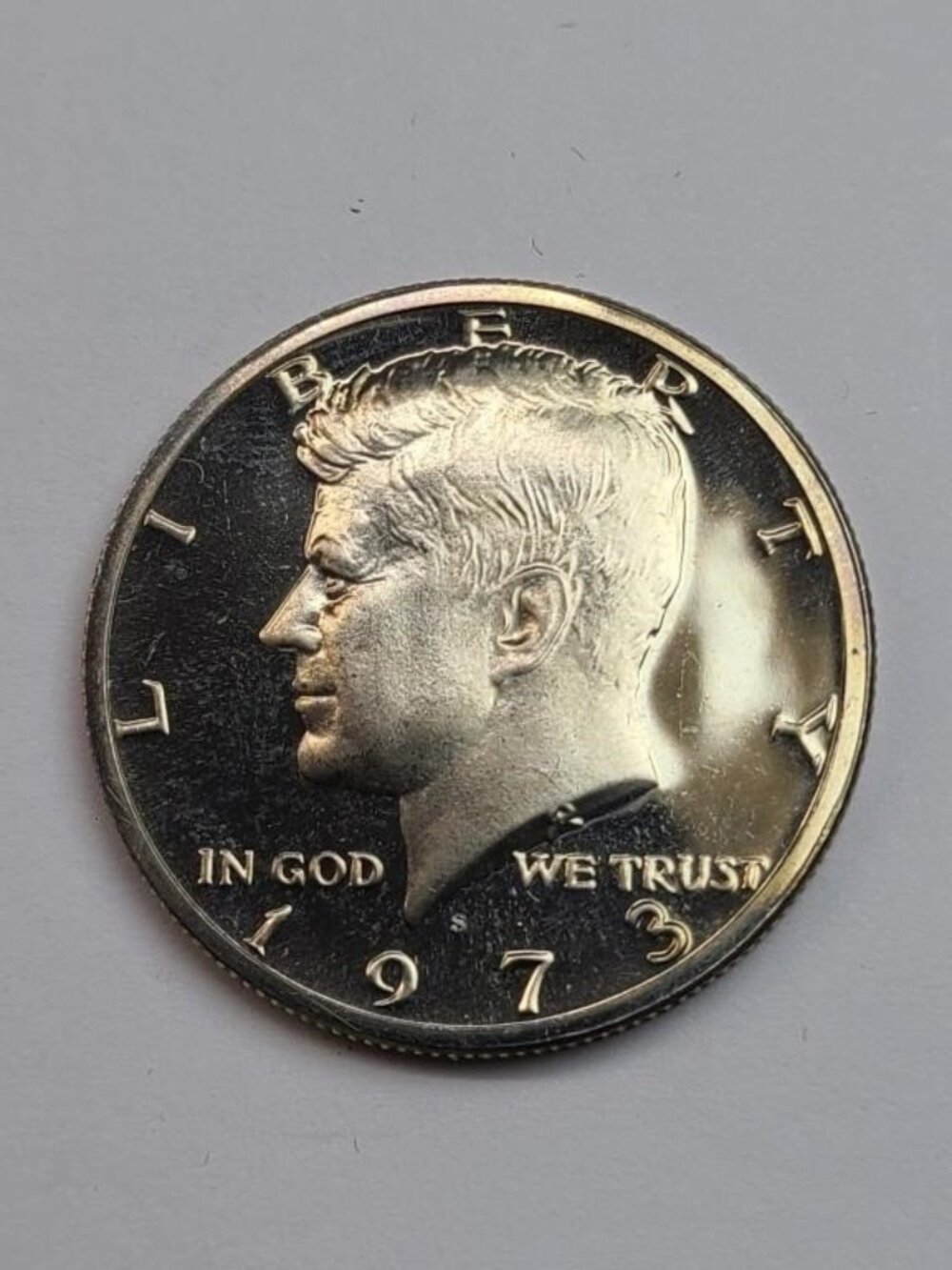 1973-S Proof Kennedy Half Dollar... Uncirculated... Cameo Finish